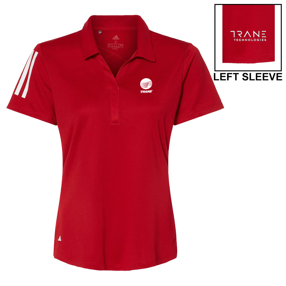 TC LADIES ADIDAS 3-STRIPES POLO
