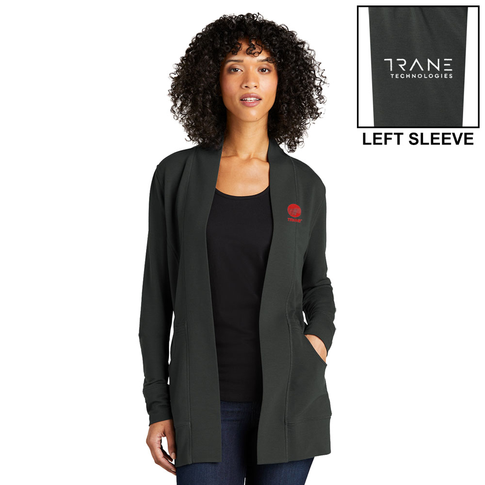 TC LADIES MICROTERRY CARDIGAN
