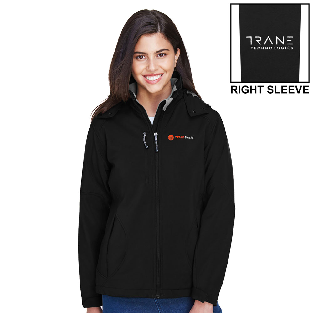 LADIES' THREE LAYER FLEECE SOFT SHELL