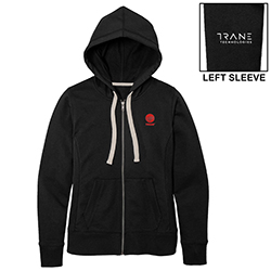 TC LADIES RECYCLED FULL ZIP HOODIE