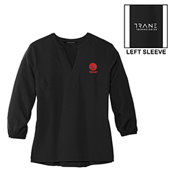 TC LADIES CREPE 3/4 SLEEVE BLOUSE