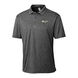 DLR MEN'S HEATHERED POLO