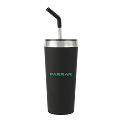 FARRAR 20 OZ TUMBLER WITH STRAW