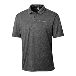 HELMER MEN'S HEATHERED POLO