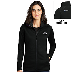 LADIES NORTH FACE SKYLINE FULL ZIP FLEECE JACKET