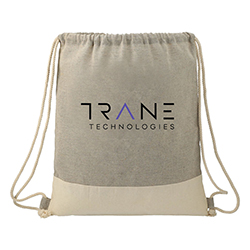 RECYCLED COTTON DRAWSTRING BAG 