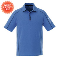 ELEVATE MEN'S HEATHERED POLO