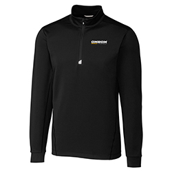 MENS 1/4 ZIP MOCK PULLOVER