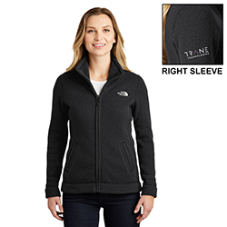 LADIES NORTH FACE SWEATER FLEECE JACKET