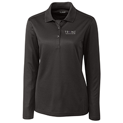 LADIES LONG SLEEVE SPIN ECO POLO